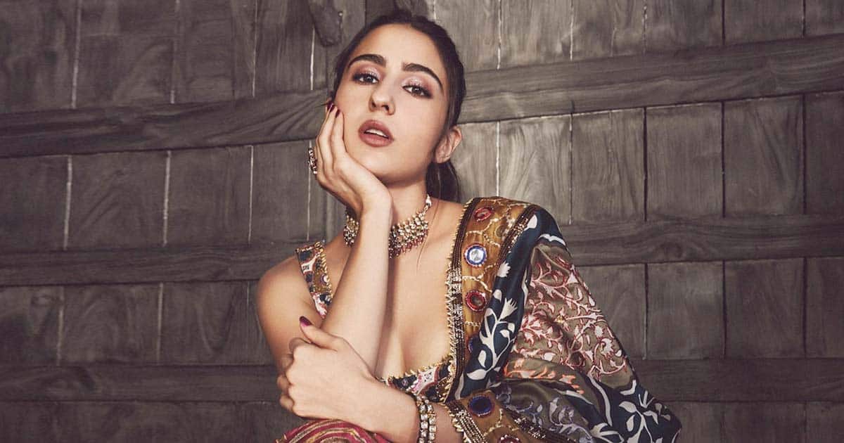 Sara Ali Khan Is Oozing Oomph In A Diamond-Studded Bralette – View Pics
