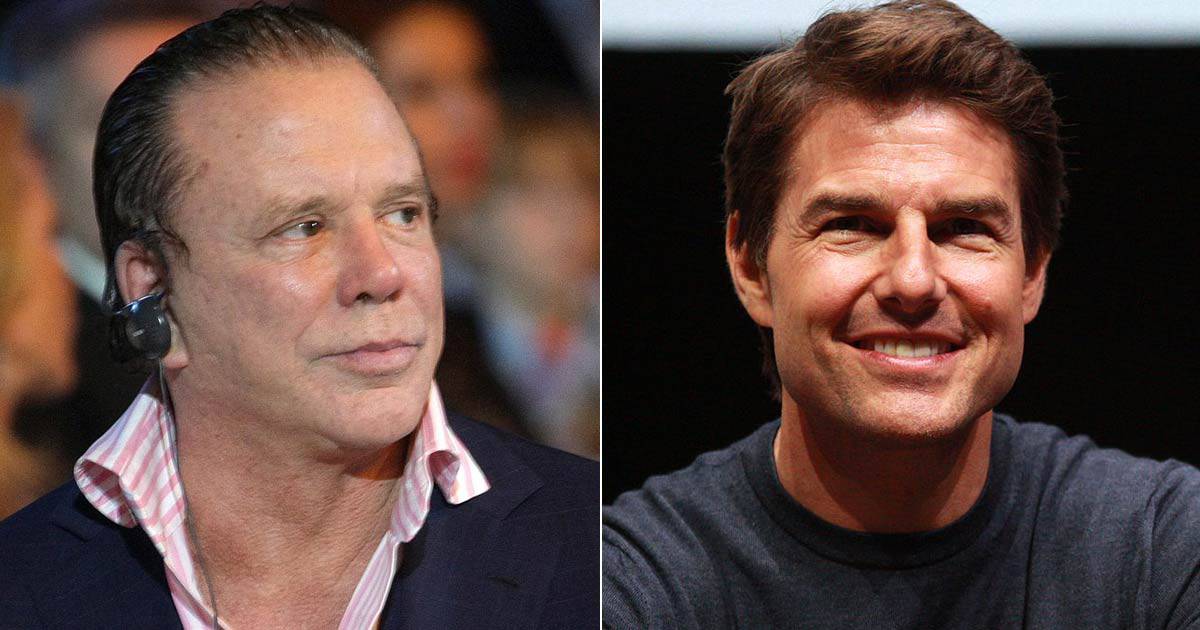 Tom Cruise Is "Doing The Same Part For 35 Years" Criticises Mickey Rourke