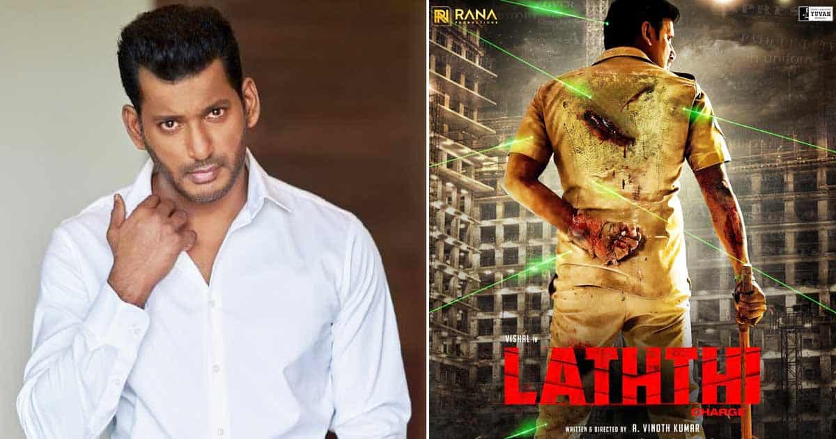 Vishal Hits The Gym To Ensure Intro Fight Sequence Of 'Laththi' Is Spot-On