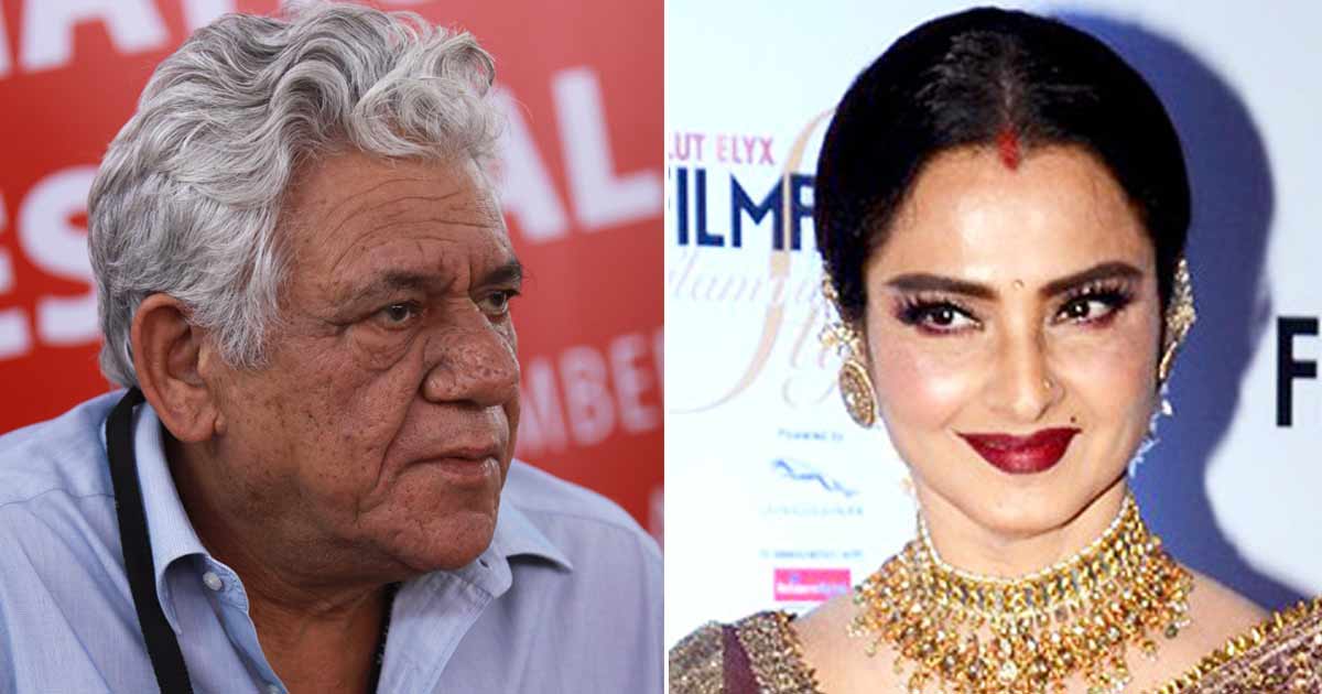 When Rekha & Om Puri Allegedly Got Physical For Real While Shooting A Chair Making-Out Scene – Deets Inside