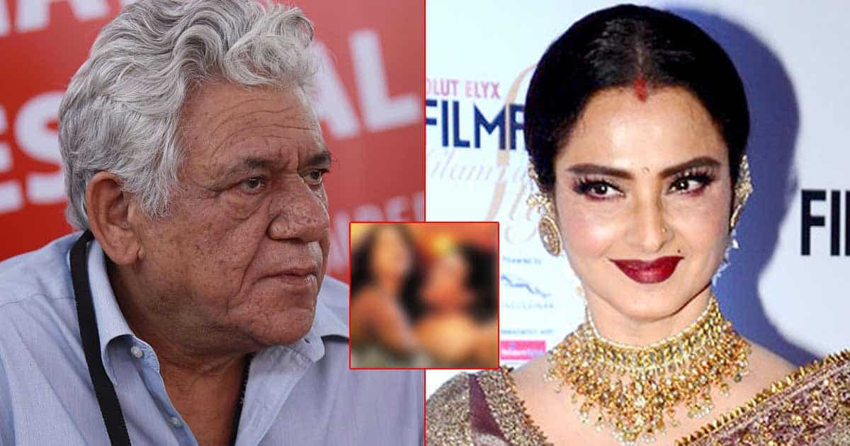 When Rekha & Om Puri Allegedly Got Physical For Real While Shooting A Chair Making-Out Scene – Deets Inside