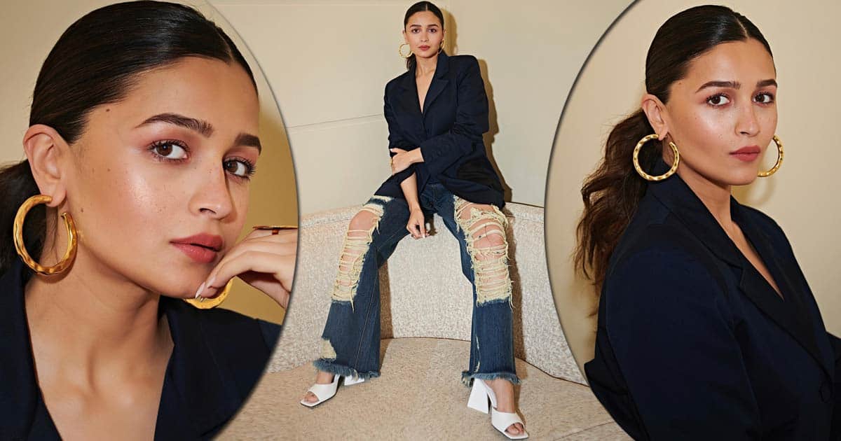 Alia Bhatt’s Takes Her Maternity Fashion A Notch Higher With Her Big Hoops Game, Check Out!