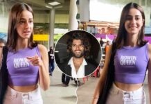 Ananya Panday Dons A 'Rowdy Queen' T-Shirt Intensifying Her Mysterious Chemistry With 'Rowdy' Vijay Deverakonda, Check Out