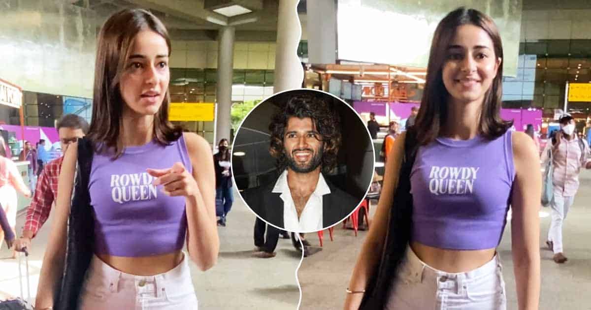 Ananya Panday Dons A 'Rowdy Queen' T-Shirt Intensifying Her Mysterious Chemistry With 'Rowdy' Vijay Deverakonda, Check Out