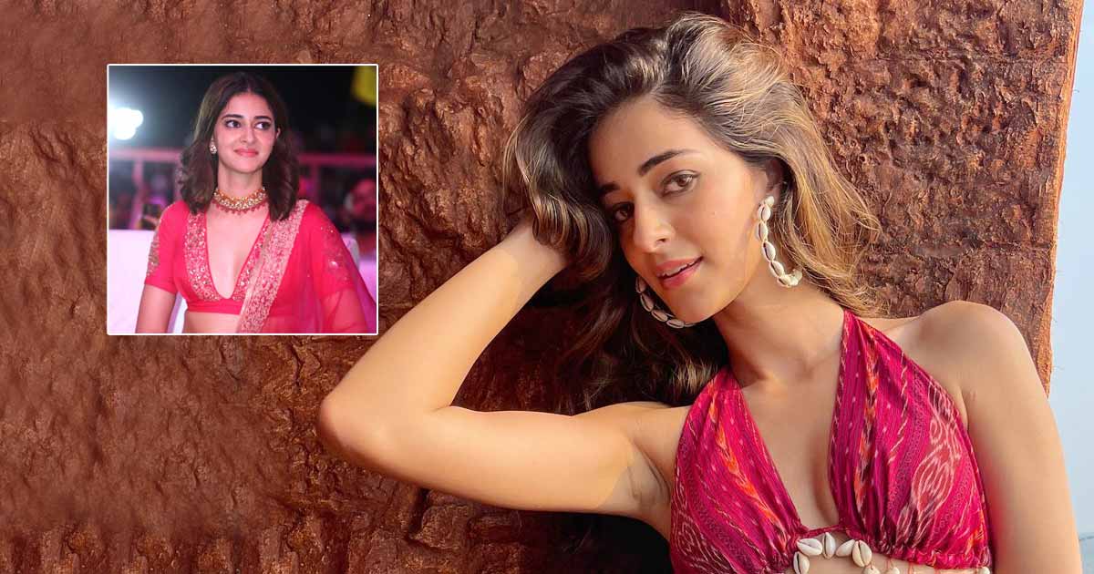 Ananya Panday Serves Regalness In A Rose Pink Coloured Lehenga That Costs 85K