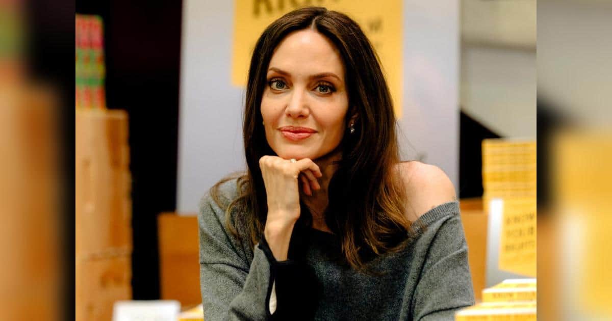 Angelina does Electric Slide at daughter's college send-off
