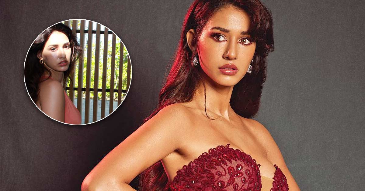 Disha Patani Looks Sultry In An Orange Monokini, Netizens Troll Her For Her Expression
