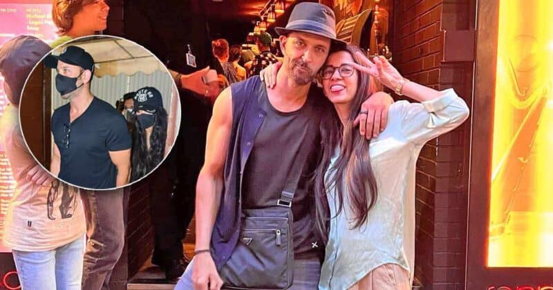 Hrithik Roshan Gets Spotted With Girlfriend Saba Azad In The City