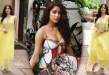 Janhvi Kapoor’s Transition From A Plunging Neckline Dress To A Salwar-Kameez & Dupatta Is All Of Us – View Pics