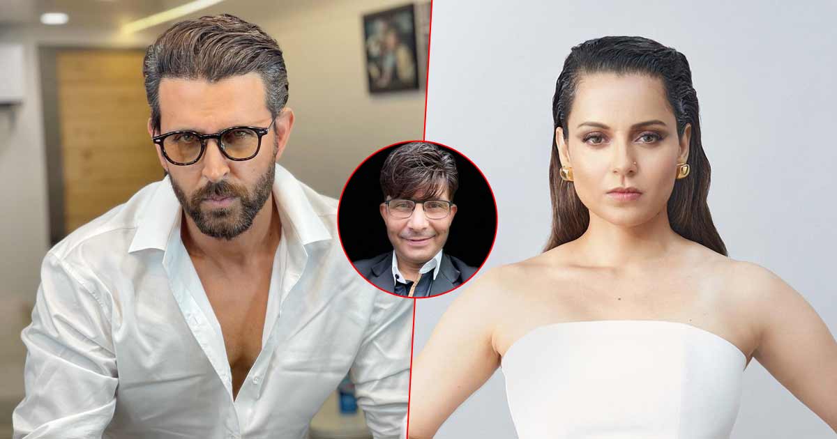 KRK Claims Hrithik Roshan Sat With Him To Narrate His Controversial Relationship With Kangana Ranaut – Watch