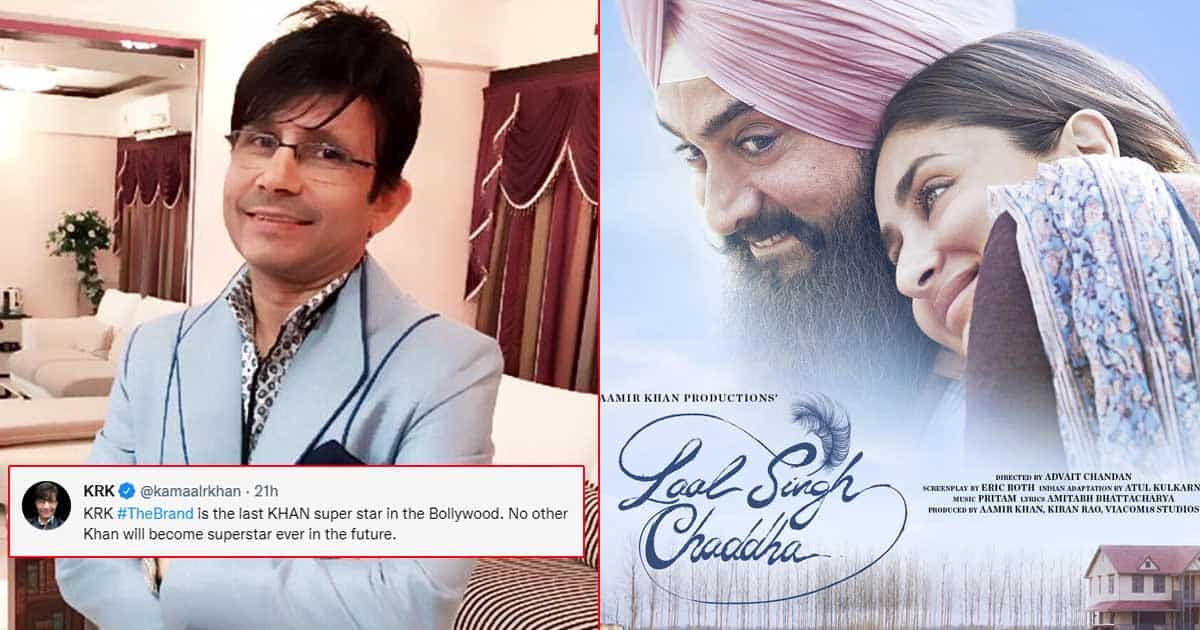 KRK Steps Back As A Film Critic: “Laal Singh Chaddha Will Be The Last Film I Review”