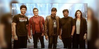 'Liger' team meets Chiranjeevi and Salman Khan on the sets of 'Godfather'