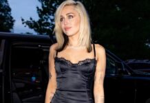 Miley Cyrus Made Us Drool Over Gorgeous Stella McCartney Backless Gown With A Deep Plunging Neckline That Flaunted Her Side B**bs