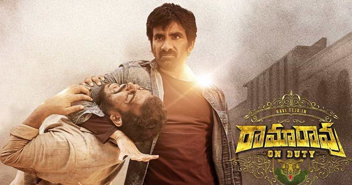 Ramarao On Duty Star Ravi Teja To Make Up For The Loss 