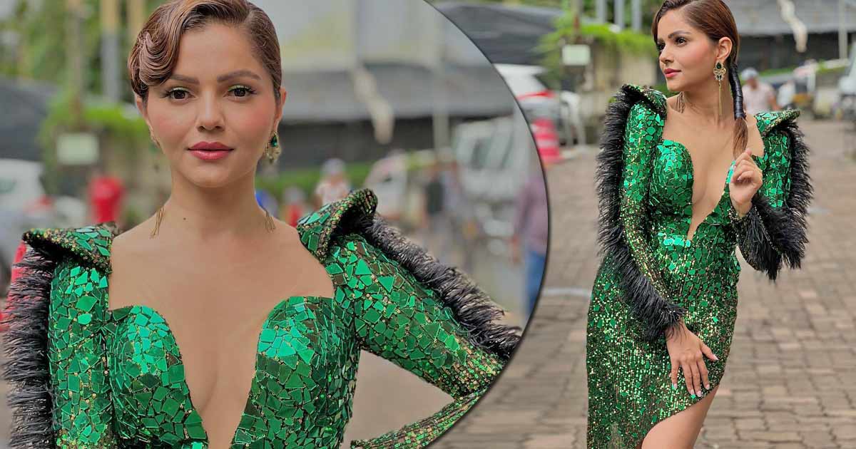 Rubina Dilaik Can Make Anyone Green With Envy In This Plunging, Backless Dress That Teases Her Cl*avage