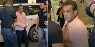 Salman Khan Arrives In His 1.5 Crores' Bulletproof Car With High Level Security - See Video Inside
