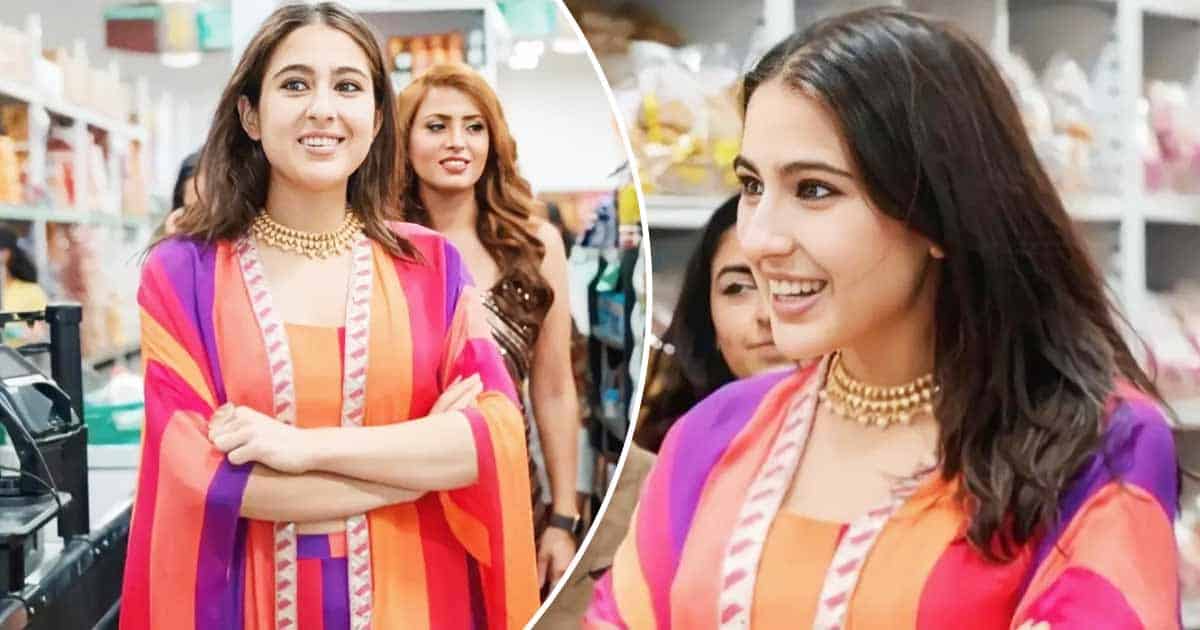 Sara Ali Khan's Glam Look In Pink Co-Ord Set Is Giving Major Festive Vibes