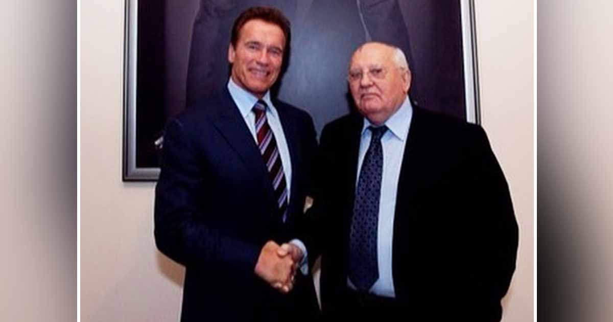 Arnold Schwarzenegger Pays A Heartfelt Tribute To Soviet Leader Mikhail Gorbachev On His Instagram!