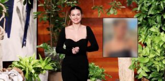 Selena Gomez Flaunted Her Thigh Tattoo In A Chic Black Swimsuit