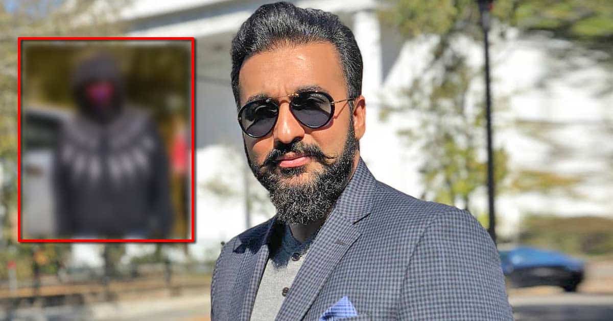 Shilpa Shetty's Husband Raj Kundra Gets Trolled For Wearing LED Mask To Cover His Face- Read On