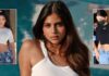 Suhana Khan Compared To Kylie Jenner As She Dons A Crop-Top With Baggy Jeans, Netizens Go Gaga Over Her Style - Watch Video