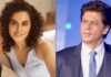 Taapsee used to watch SRK's films in her college days, now she's working with him