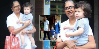 Taimur Ali Khan's Viral Nanny Spotted With Lil Jeh, Concerned Netizens Observe "She Has Became Old & Weak Now" - See Video