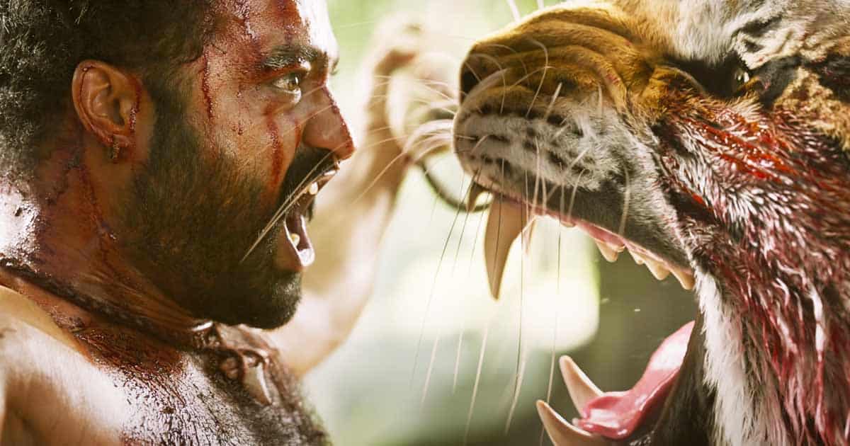 The VFX Breakdown Of Jr Ntr’s Introductory Scene With Tiger In RRR Goes Viral