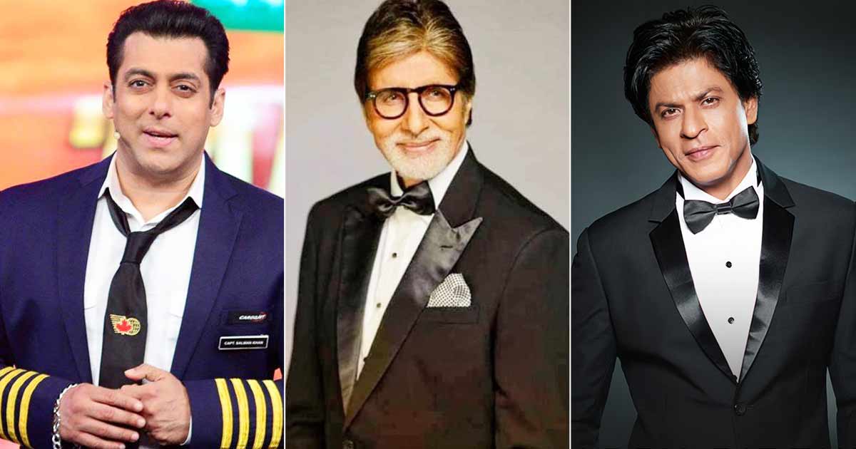 When Amitabh Bachchan, Shah Rukh Khan & Salman Khan Arrived In Same Outfits & Started Singing ‘Dekha Hai Pheli Baar’ – Watch