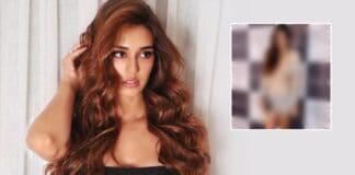 When Disha Patani's Ultra-Deep V Neck Flaunted Her S*xy Cleavage In A Shiny Metallic Too-Short Dress - See Pics Inside