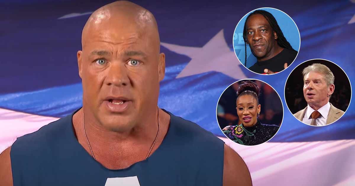 When WWE's Kurt Angle Opened Up On Having To Act As A 'S*xual Harasser' Of Booker T's Wife Sharmell For A Storyline: "I Was Not Comfortable Doing It"