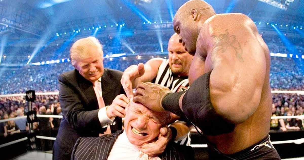 WWE's Vince McMahon Reportedly Paid Ex-President Donald Trump's Charity $4 Million For His Participation In 2007's 'Battle Of The Billionaires'!