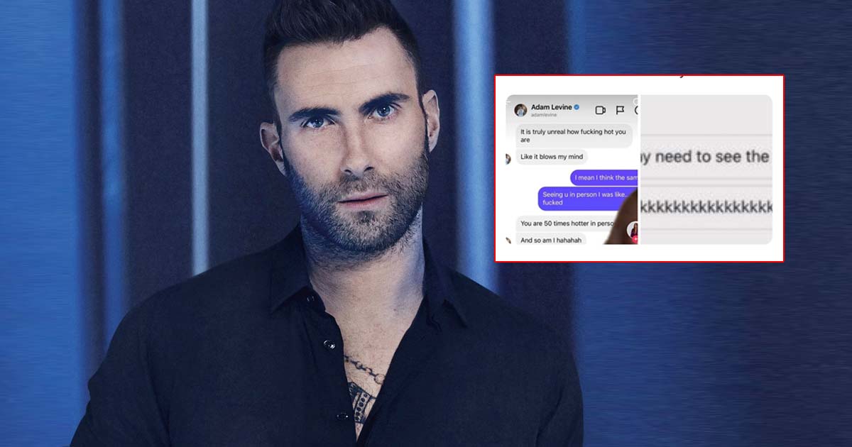 Adam Levine's S*xting Leaked Online? "Truly Unreal How F*cking Hot..." - Read On