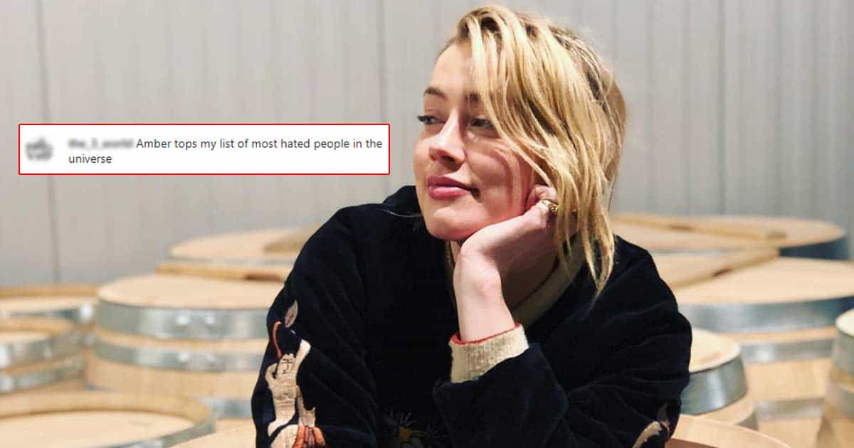 Amber Heard Is Amongst Most Disliked Celebrities Of 2022? Johnny Depp Fans Enjoy The Moment!