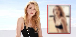 Amber Heard Once Made Us Weak In The Knees By Wearing Nothing But A Black Lingerie Set