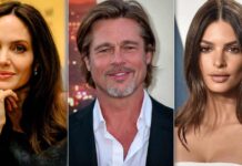 Brad Pitt & Emily Ratajkowski Keeping Their Romance Casual Cause Of Ongoing Ex Drama? “Brad Worries Angelina Jolie Will Badmouth Him To Their Kids,” Says Source