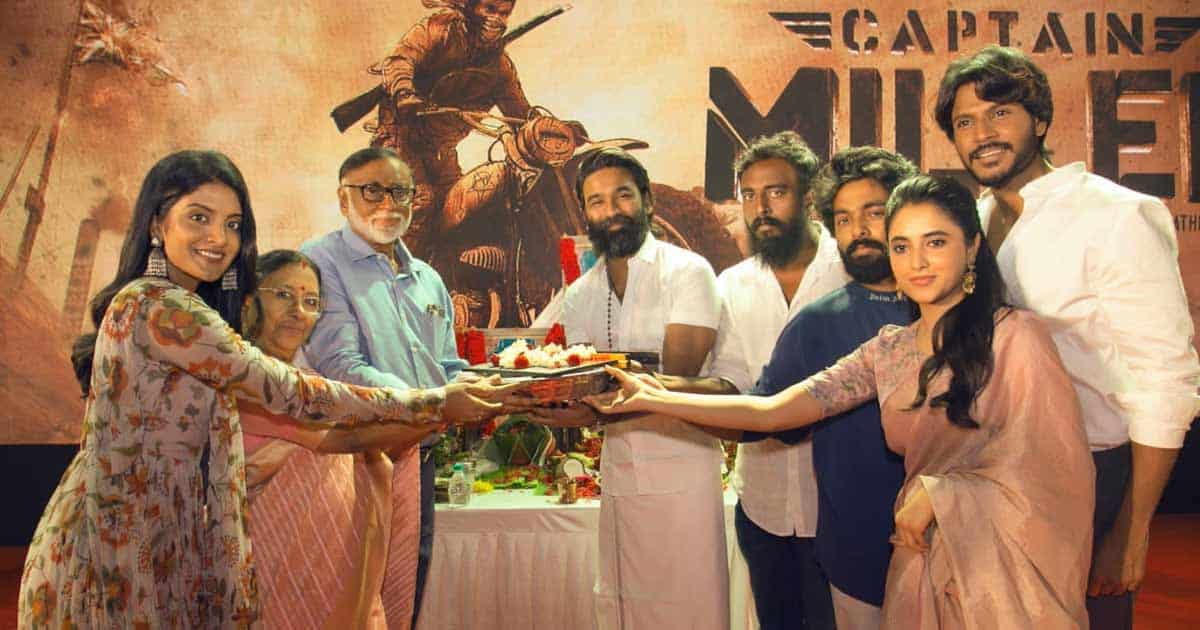 Dhanush, Sundeep Kishan-starrer period film 'Captain Miller' gets rolling