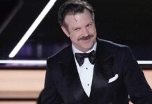 Emmys 2022: Jason Sudeikis says 'oh nuts' on winning