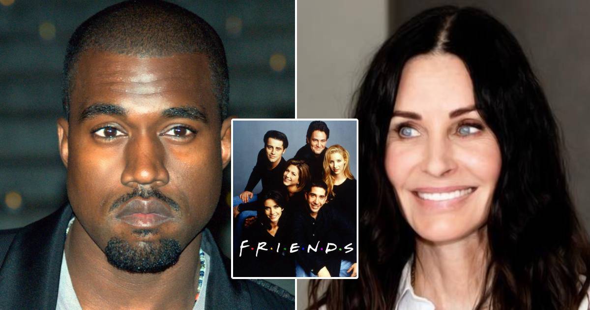 Friends Alum Courteney Cox Responds To Kanye West's Comments On Her Sitcom