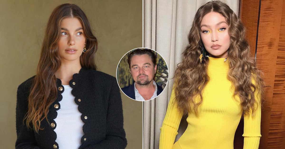 Gigi Hadid Walks Milan Fashion Show Runway With Leonardo DiCaprio's Ex Camila Morrone Sitting In The Front Row