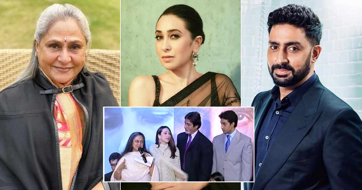 Jaya Bachchan Once Introduced A Blushing Karisma Kapoor As Her To-Be Bahu Before The Bachchans, Nandas & Kapoors Posed For A Family Snap