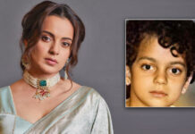 Kangana shares throwback childhood pic, says family called her Indira Gandhi