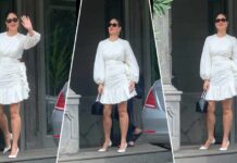 Kareena Kapoor Khan Dazzles In A White Short Dress With Bold Red Lips For Her Birthday Celebration, Check Out