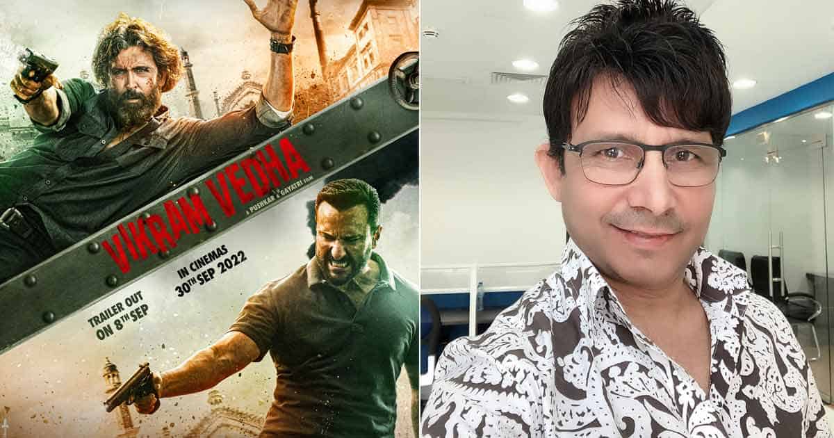 KRK Says He Will Definitely Review Hrithik Roshan’s Vikram Vedha But Has One Condition!