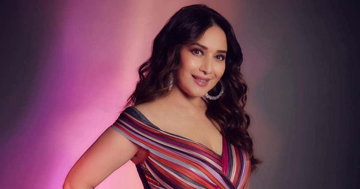 Madhuri sets the stage on fire with killer moves on 'Maja Ma' trailer launch