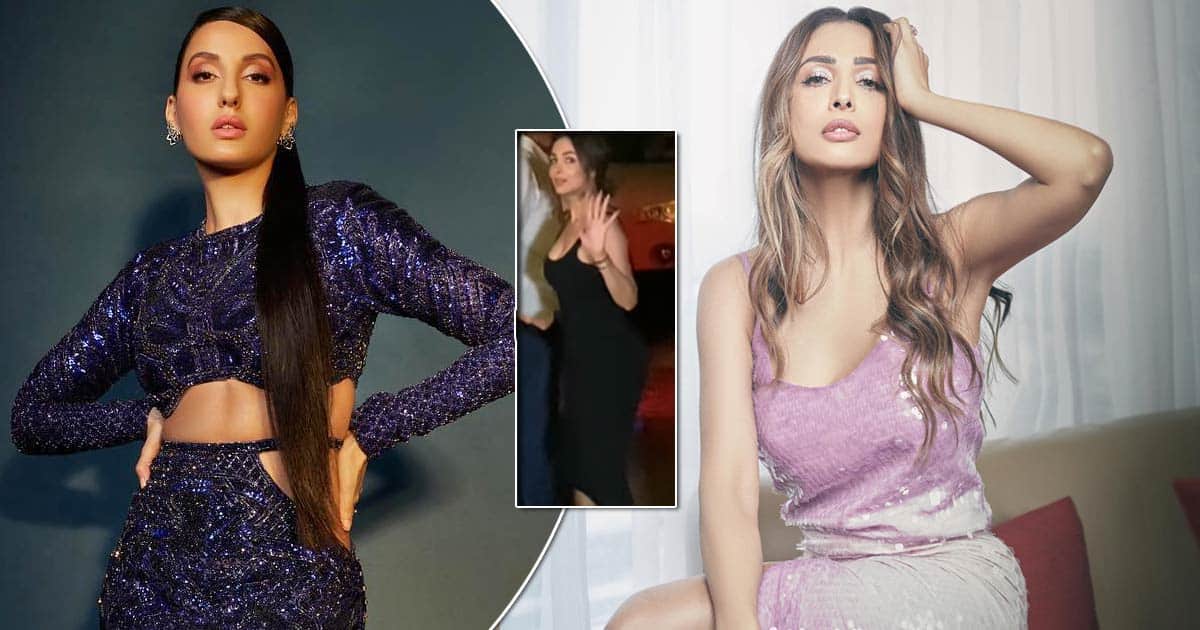 Malaika Arora Looks Hot As Ever In A Black Bodycon Dress Flaunting Her Assets, Gets Trolled By Netizens - Watch
