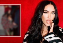 Megan Fox Steps Out In A Chic Outfit Featuring A Tank Top & Animal Print Pants