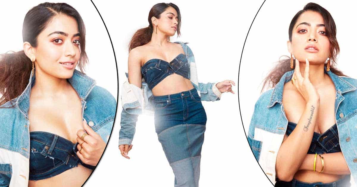 Rashmika Mandanna Raises Temperature, Shows How To Look Hot In A Denim-On-Denim Outfit