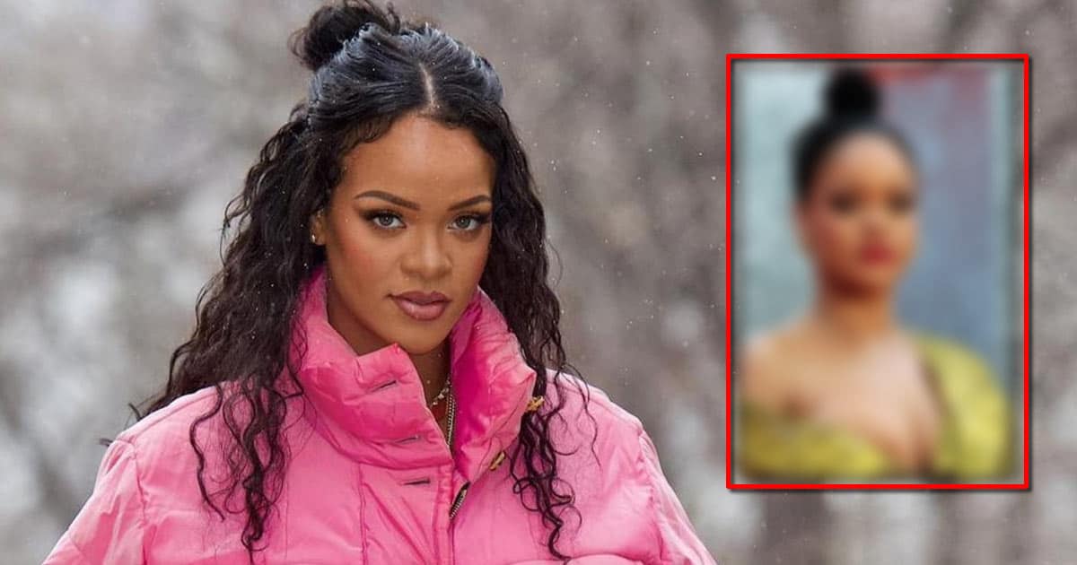 Rihanna Once Accidentally Almost Exposed Her Entire B**b In A Gorgeous Gold Gown But Handled It Like A Queen, Check Out!