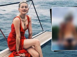 When Amber Heard Went Topless Putting Up A Fiery Display In Water Flaunting Her Bare Back In A Bikini, Check Out!